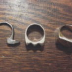 Bold, geometric rings from Forever 21 [$3.80]
